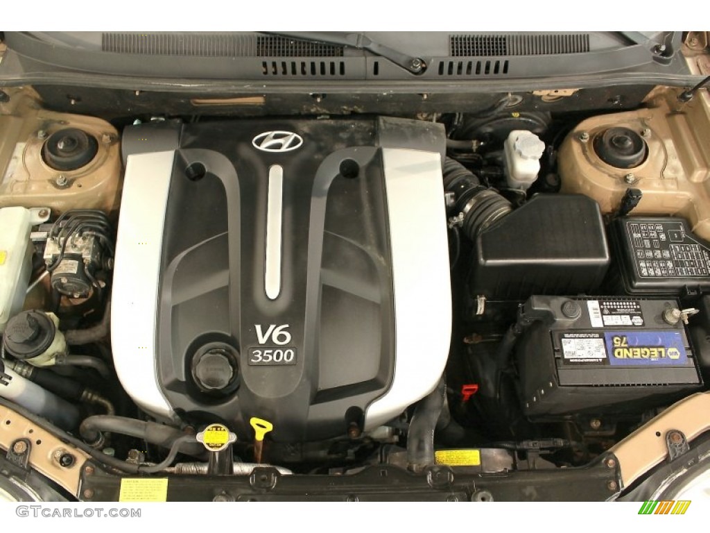 2003 Hyundai Santa Fe GLS 4WD 3.5 Liter DOHC 24-Valve V6 Engine Photo #65668378