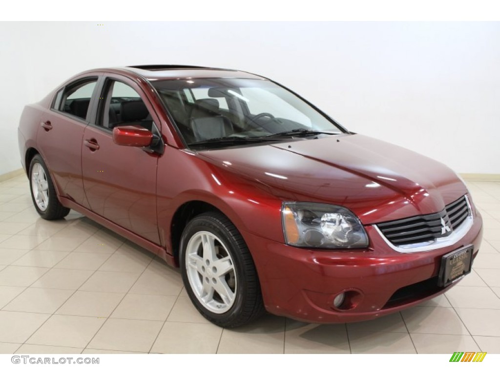 Ultra Red Pearl 2007 Mitsubishi Galant ES Exterior Photo #65668396