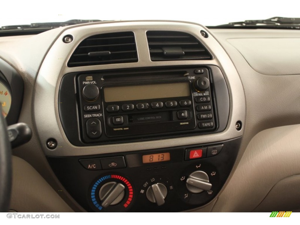 2002 RAV4 4WD - Impulse Red / Taupe photo #9