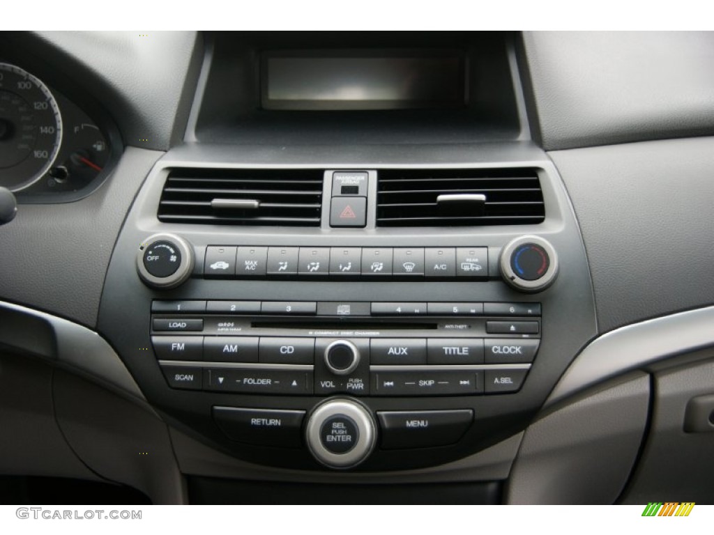 2008 Accord EX V6 Sedan - Alabaster Silver Metallic / Gray photo #17