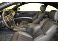 Black Novillo Leather 2009 BMW M3 Coupe Interior Color