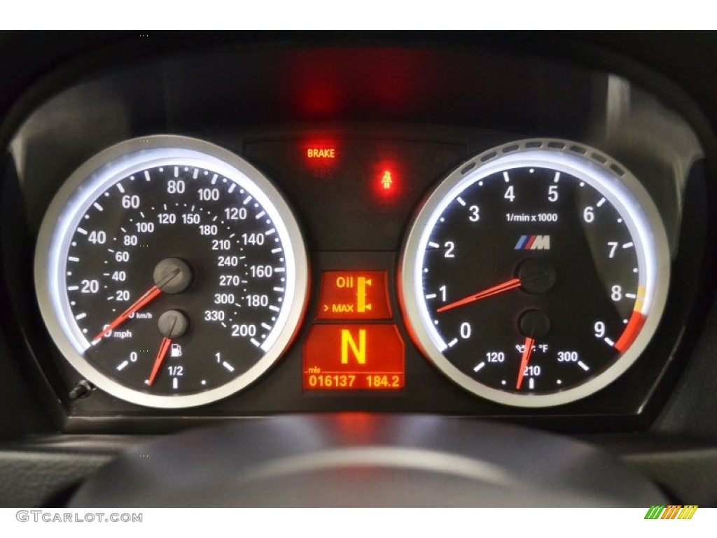 2009 BMW M3 Coupe Gauges Photos