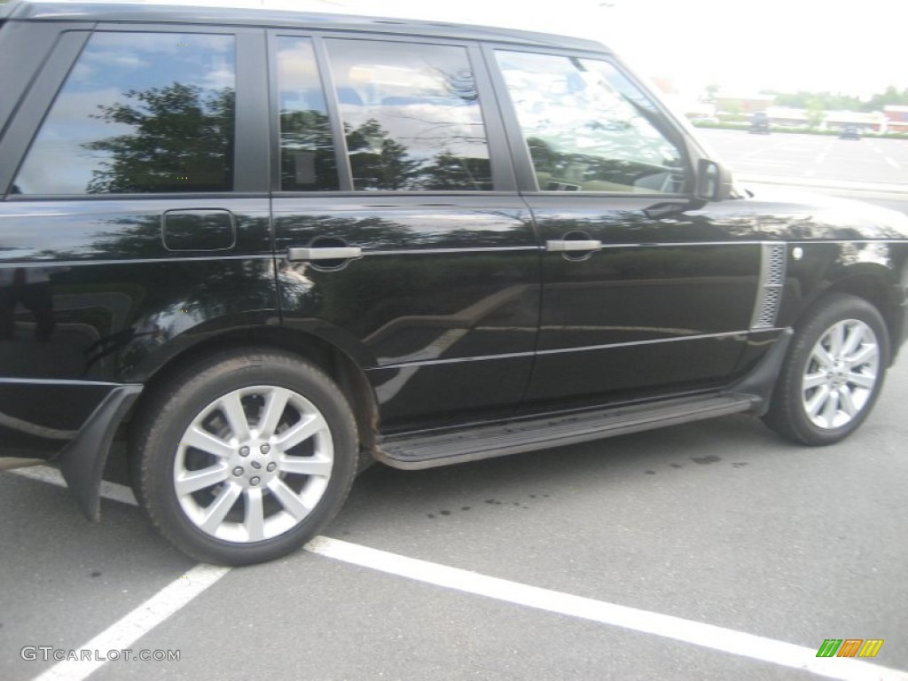 2006 Range Rover Supercharged - Java Black Pearl / Sand/Jet photo #7