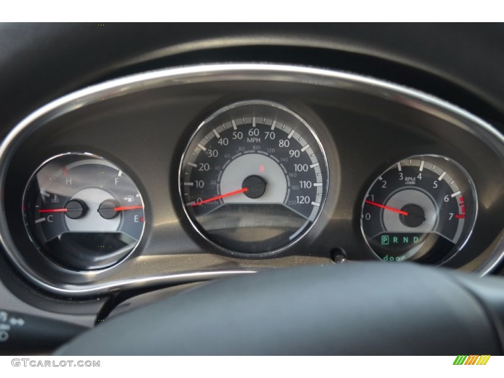 2012 Chrysler 200 LX Sedan Gauges Photo #65670907