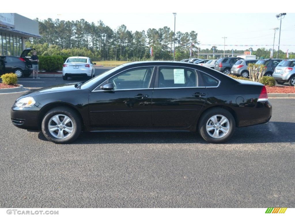 Black 2012 Chevrolet Impala LS Exterior Photo #65671807
