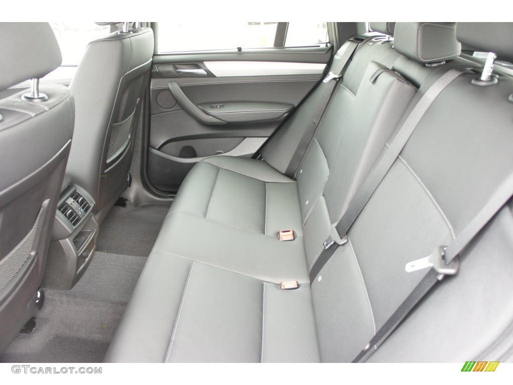 Black Interior 2013 BMW X3 xDrive 35i Photo #65672044