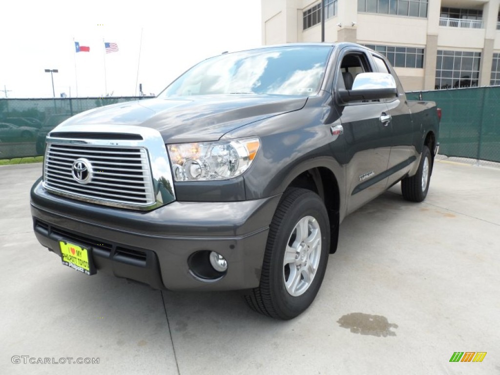 2012 Tundra Limited Double Cab - Magnetic Gray Metallic / Graphite photo #7