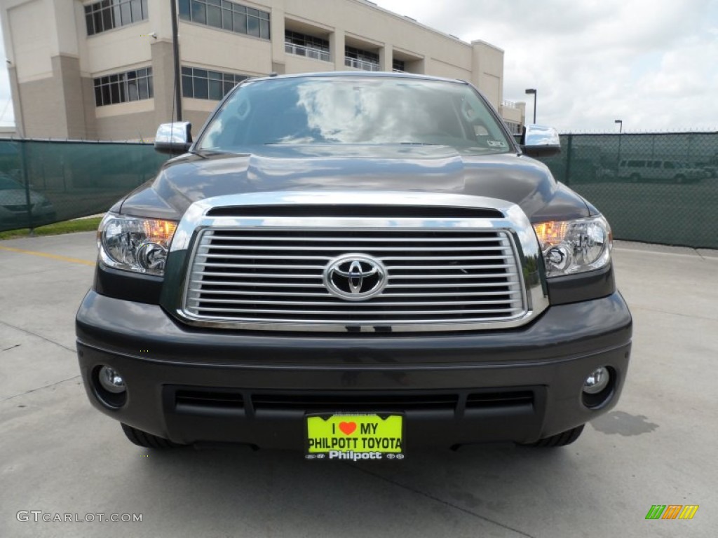 2012 Tundra Limited Double Cab - Magnetic Gray Metallic / Graphite photo #8