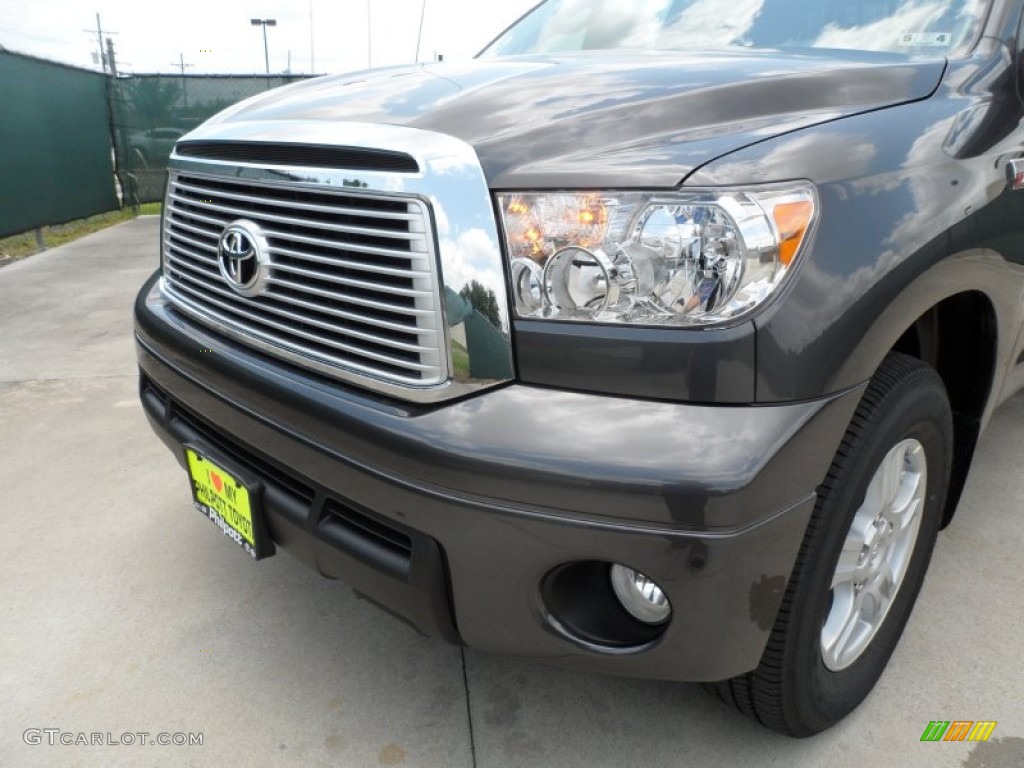 2012 Tundra Limited Double Cab - Magnetic Gray Metallic / Graphite photo #10
