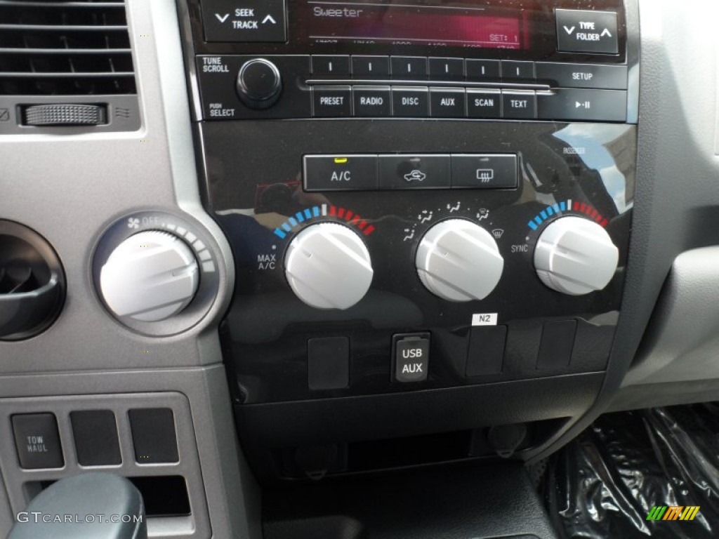 2012 Toyota Tundra TSS CrewMax Controls Photo #65673772