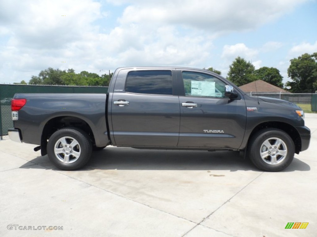 Magnetic Gray Metallic 2012 Toyota Tundra Limited CrewMax Exterior Photo #65673793