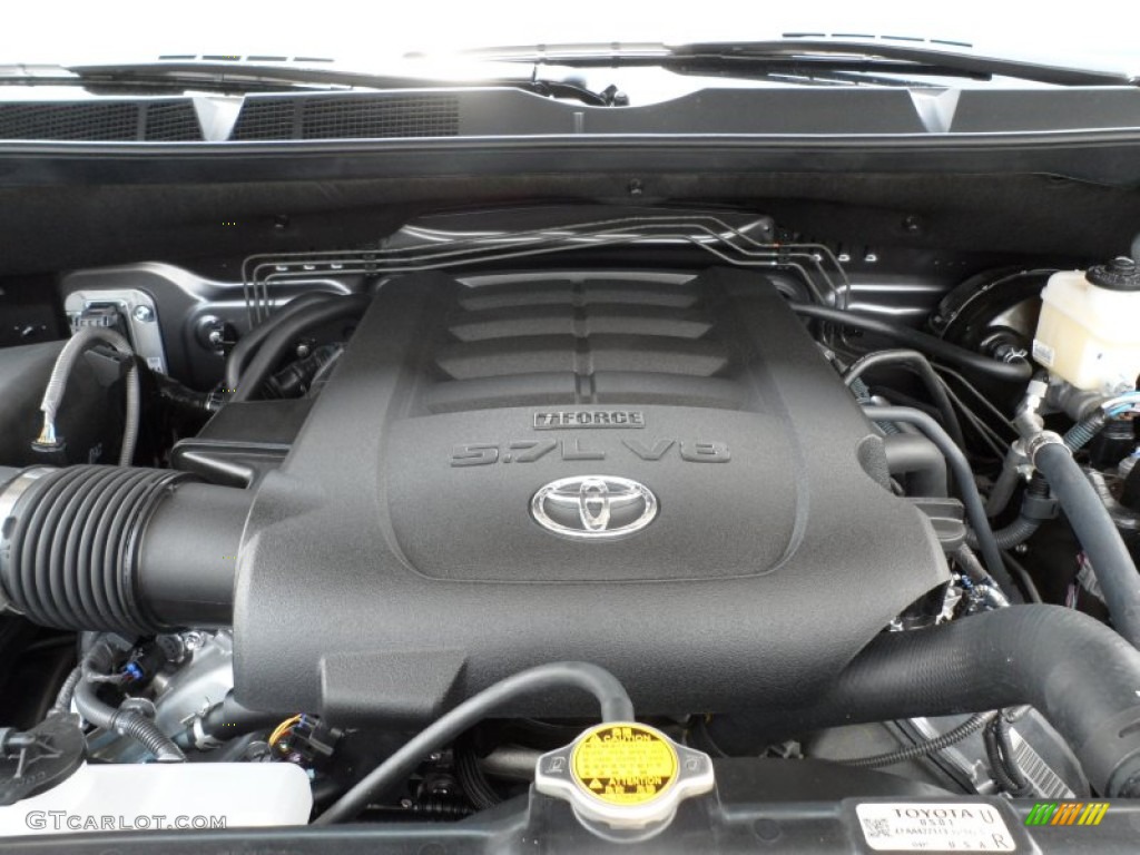 2012 Toyota Tundra Limited CrewMax 5.7 Liter DOHC 32-Valve Dual VVT-i V8 Engine Photo #65673841