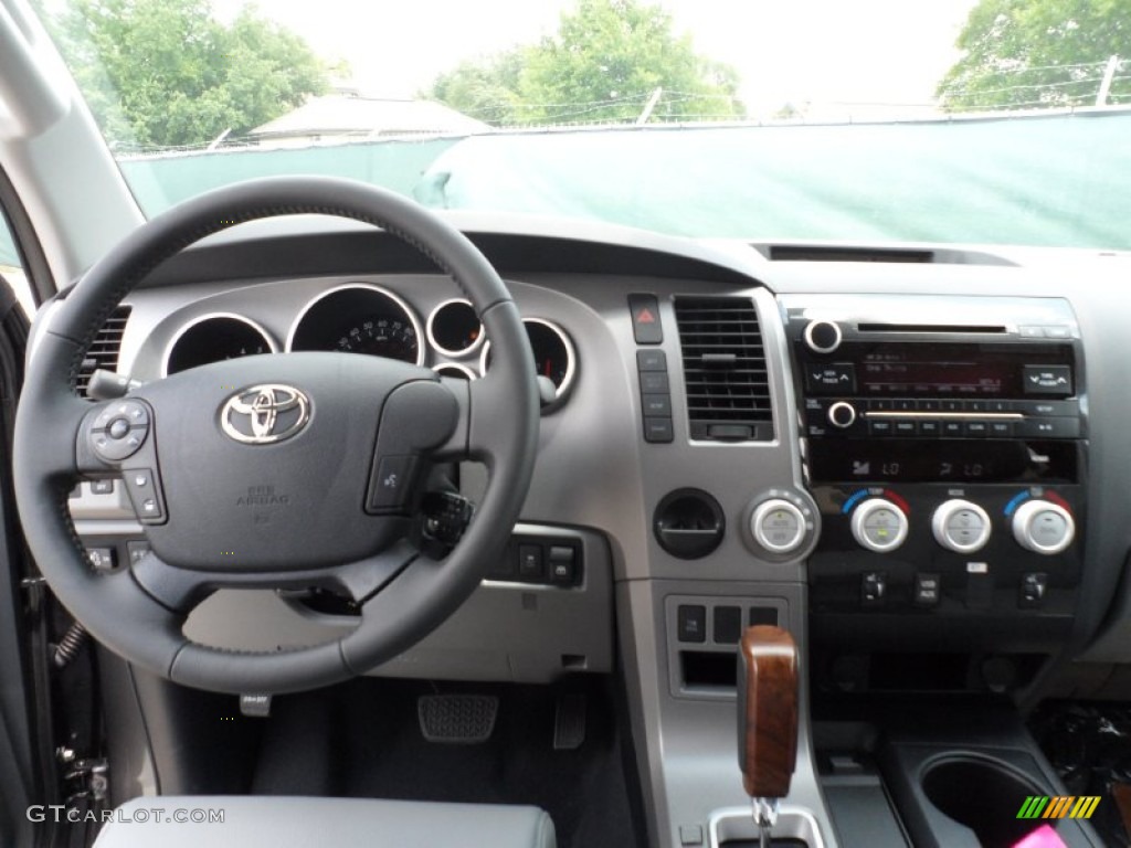 2012 Toyota Tundra Limited CrewMax Graphite Dashboard Photo #65673865
