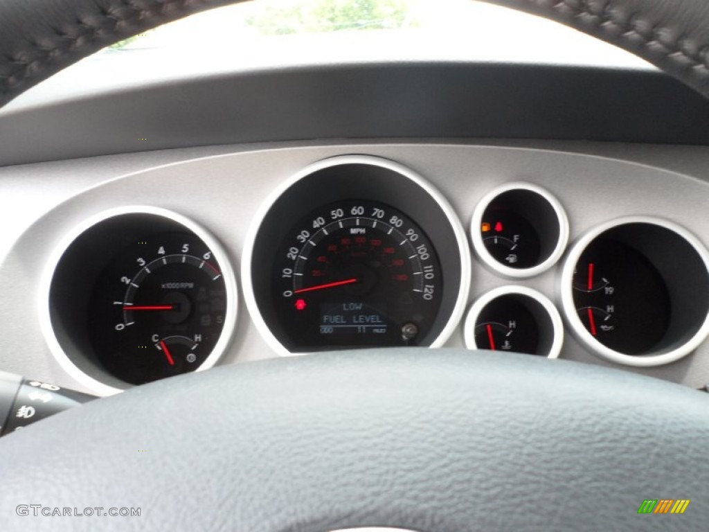 2012 Toyota Tundra Limited CrewMax Gauges Photo #65673883
