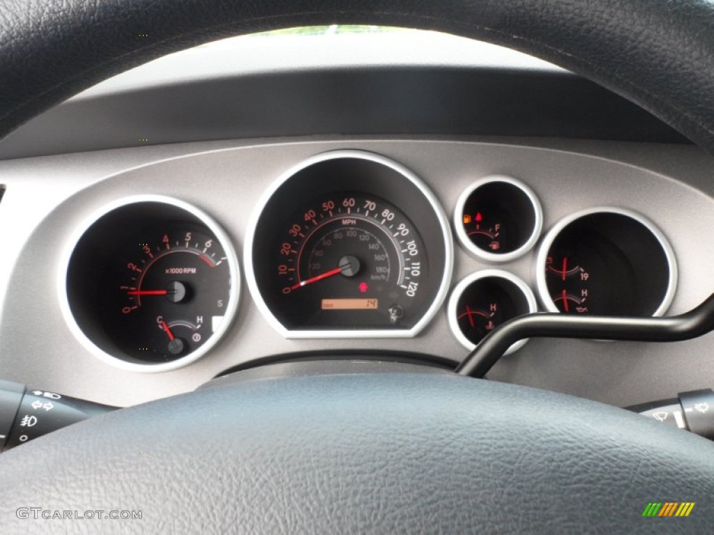 2012 Toyota Tundra TSS CrewMax Gauges Photo #65673985