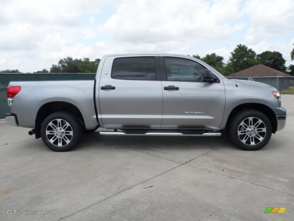 2012 Tundra Texas Edition CrewMax - Silver Sky Metallic / Graphite photo #2