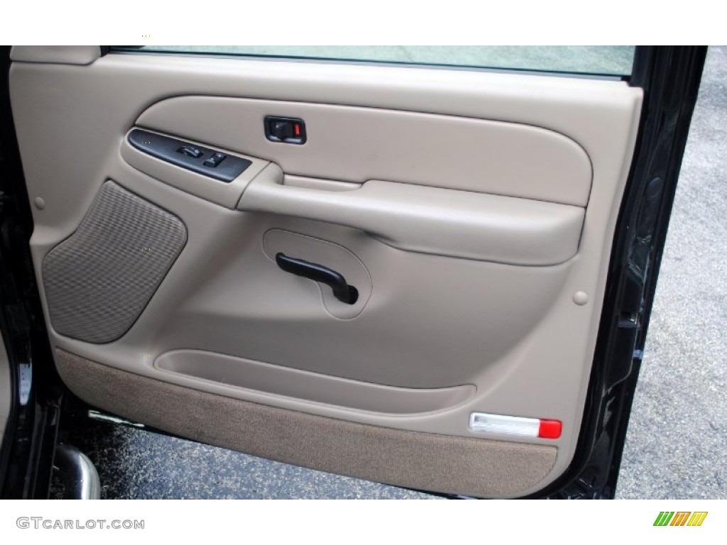 2005 GMC Sierra 1500 SLE Crew Cab Neutral Door Panel Photo #65675281