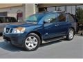 2008 Majestic Blue Nissan Armada LE  photo #3