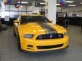 School Bus Yellow 2013 Ford Mustang Boss 302 Exterior