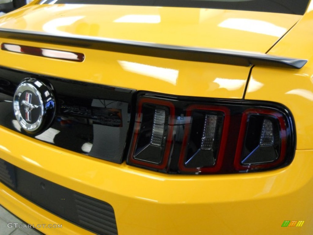 2013 Mustang Boss 302 - School Bus Yellow / Charcoal Black/Recaro Sport Seats photo #7