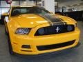 School Bus Yellow 2013 Ford Mustang Boss 302 Exterior