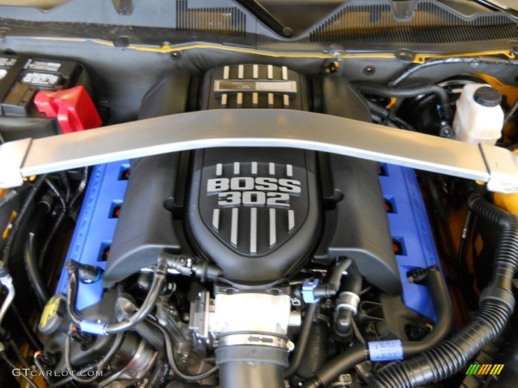 2013 Ford Mustang Boss 302 5.0 Liter 302 Hi-Po DOHC 32-Valve Ti-VCT V8 Engine Photo #65676232