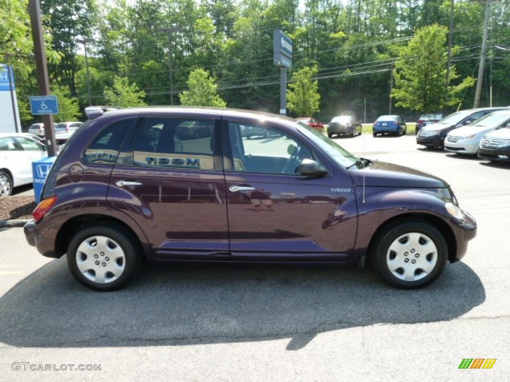 2005 PT Cruiser  - Dark Plum Pearl / Dark Slate Gray photo #6