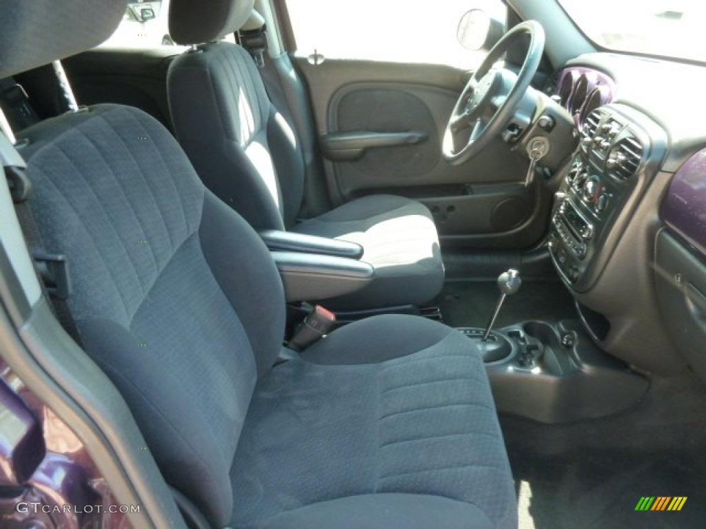 Dark Slate Gray Interior 2005 Chrysler PT Cruiser Standard PT Cruiser Model Photo #65676513
