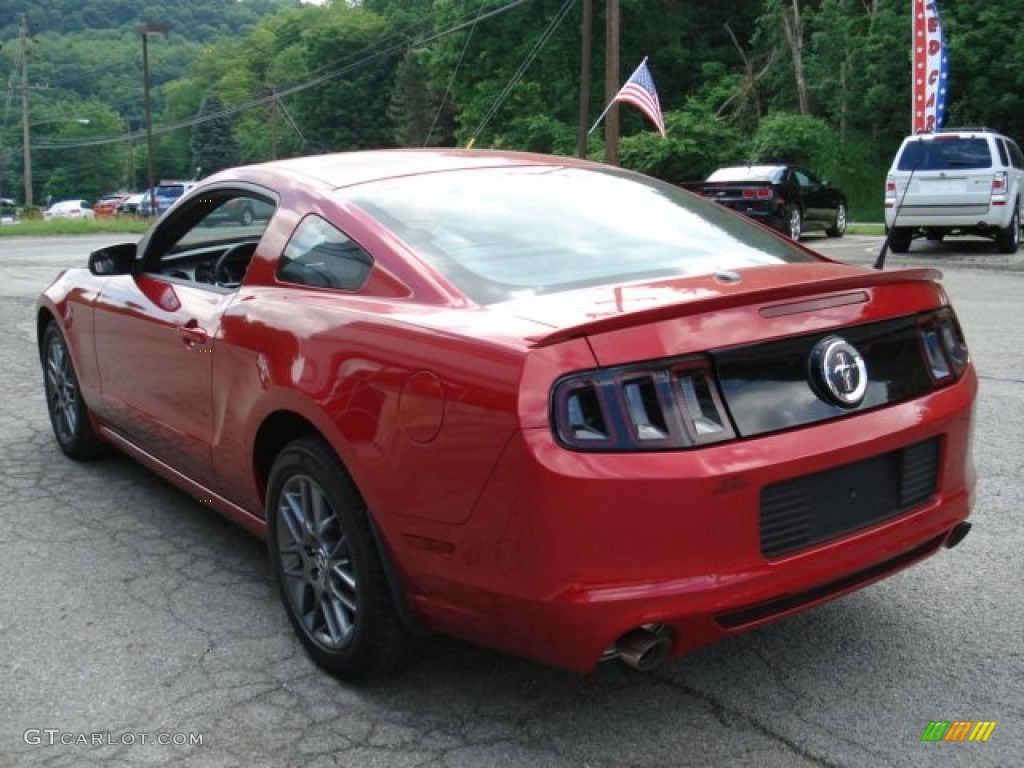 Red Candy Metallic 2013 Ford Mustang V6 Mustang Club of America Edition Coupe Exterior Photo #65677000
