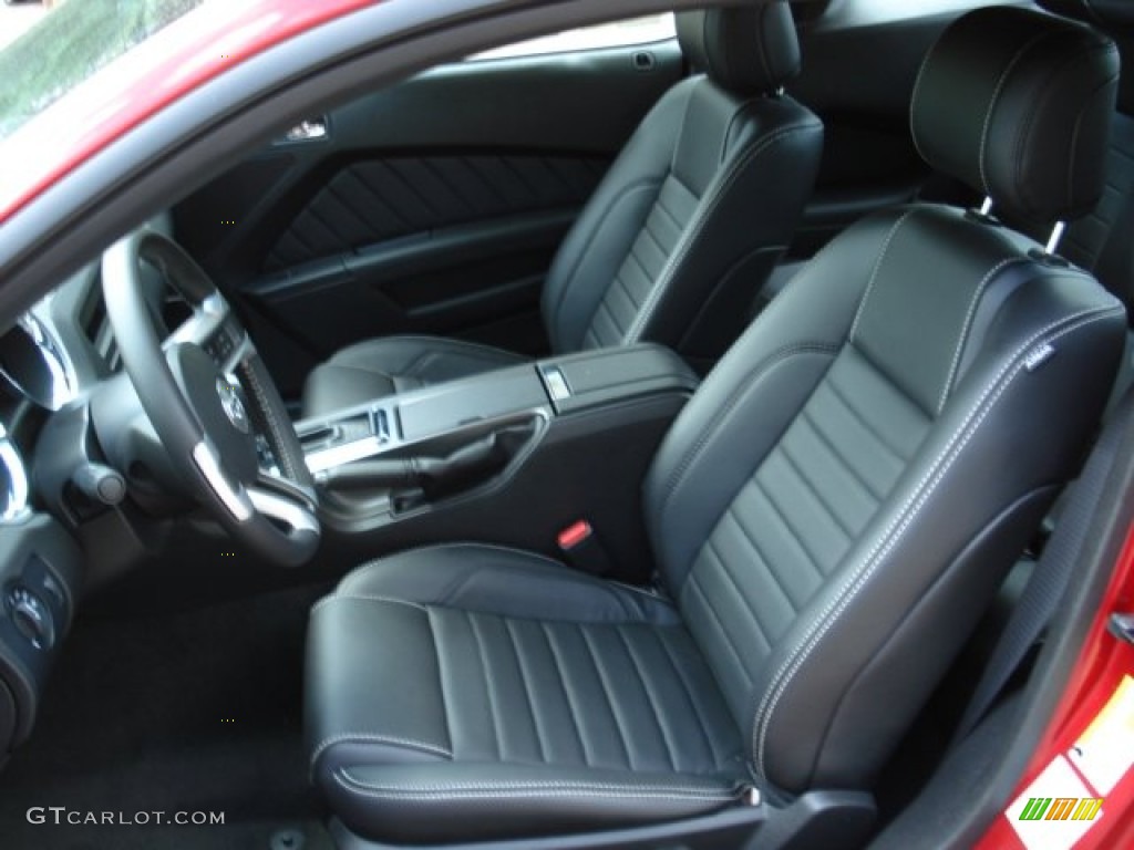 Charcoal Black Interior 2013 Ford Mustang V6 Mustang Club of America Edition Coupe Photo #65677012