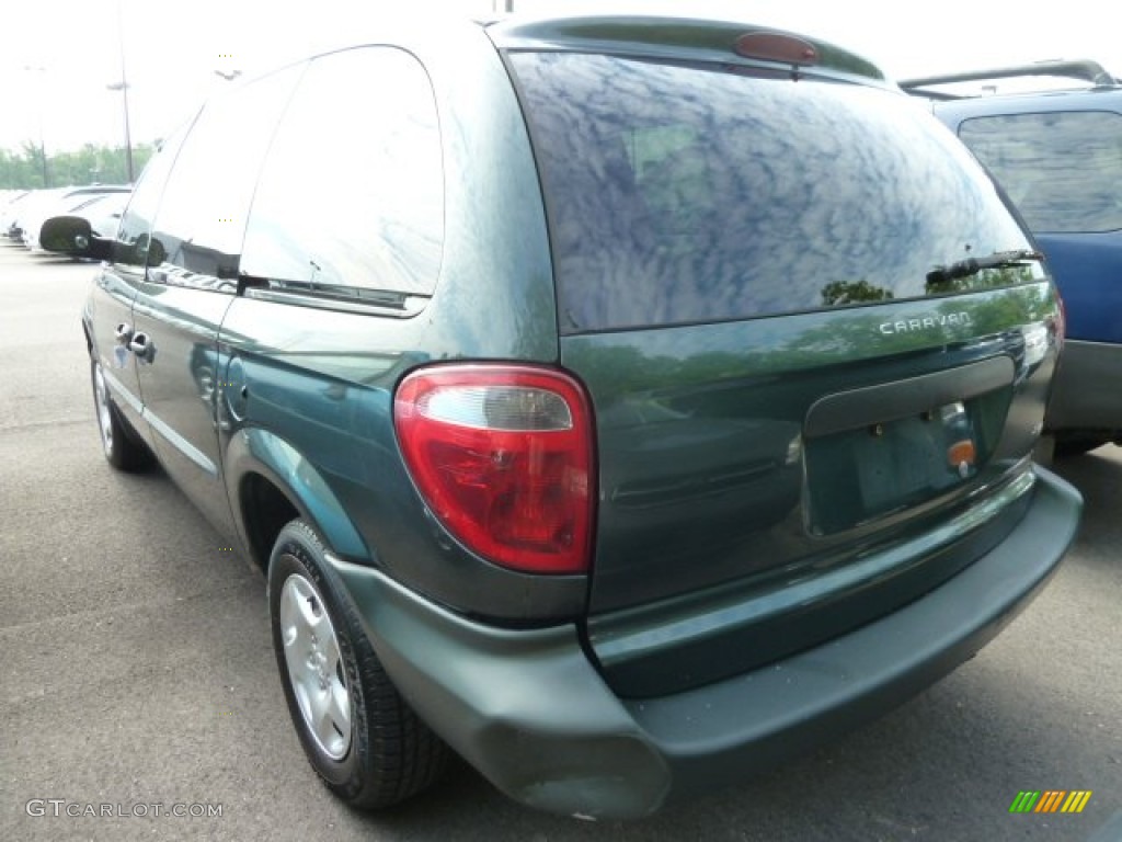 Shale Green Metallic 2001 Dodge Caravan SE Exterior Photo #65677288