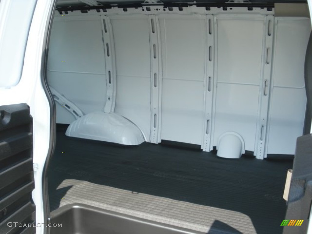 2012 Express 3500 Cargo Van - Summit White / Medium Pewter photo #14