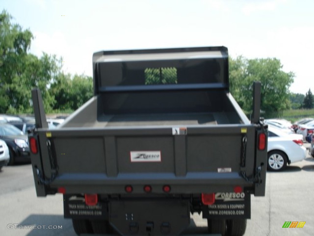 2012 Silverado 3500HD WT Regular Cab 4x4 Dump Truck - Summit White / Dark Titanium photo #7