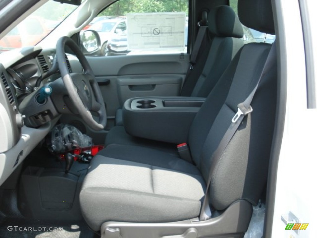 2012 Chevrolet Silverado 2500HD Work Truck Regular Cab 4x4 Chassis Interior Color Photos