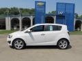 2012 Summit White Chevrolet Sonic LTZ Hatch  photo #2