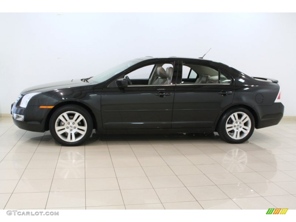 Tuxedo Black Metallic 2009 Ford Fusion SEL V6 AWD Exterior Photo #65682659