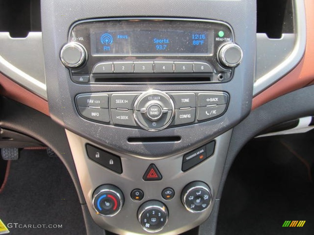 2012 Chevrolet Sonic LTZ Sedan Controls Photo #65682663