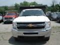 2012 Summit White Chevrolet Silverado 3500HD WT Regular Cab 4x4 Dump Truck  photo #3