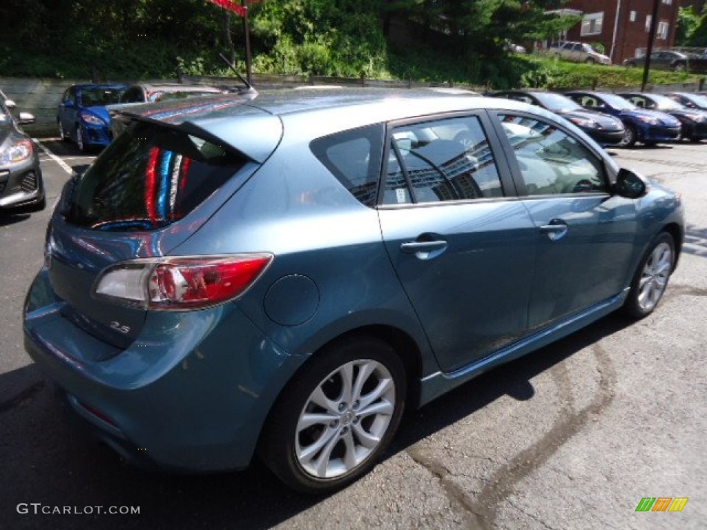 2010 MAZDA3 s Sport 5 Door - Gunmetal Blue Mica / Black photo #5