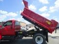 2011 Bright Red Ford F650 Super Duty Regular Cab Chassis  photo #4