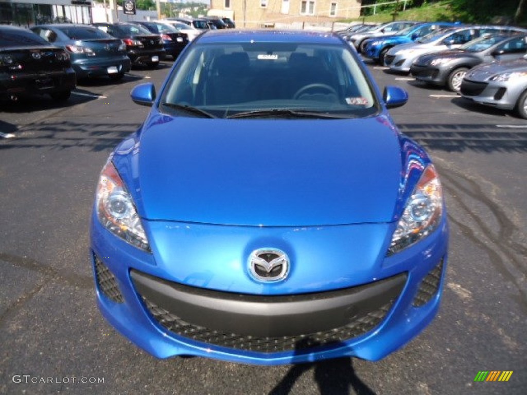 Sky Blue Mica 2012 Mazda MAZDA3 i Touring 4 Door Exterior Photo #65685405