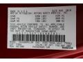  2011 Eclipse Spyder GS Sport Rave Red Color Code P36