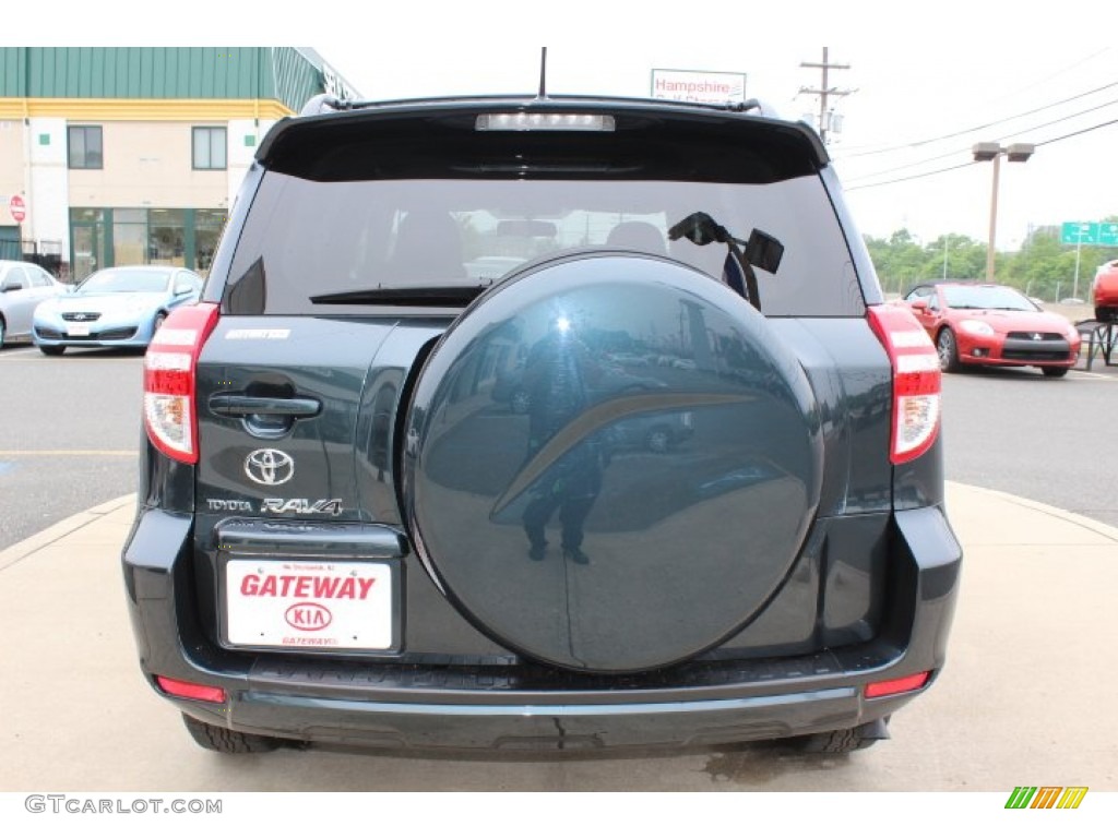 2010 RAV4 Sport - Black Forest Pearl / Dark Charcoal photo #6