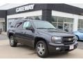 2007 Graphite Metallic Chevrolet TrailBlazer LT 4x4  photo #3