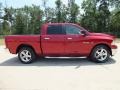 2010 Inferno Red Crystal Pearl Dodge Ram 1500 Lone Star Crew Cab  photo #2