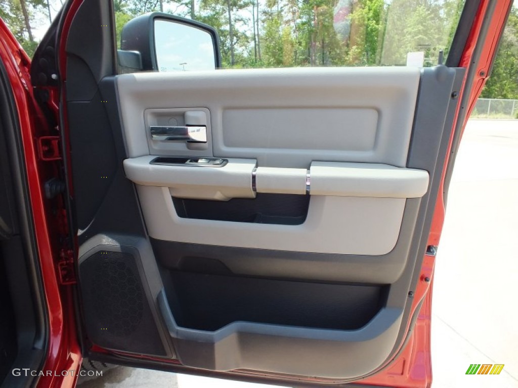 2010 Ram 1500 Lone Star Crew Cab - Inferno Red Crystal Pearl / Dark Slate Gray photo #15