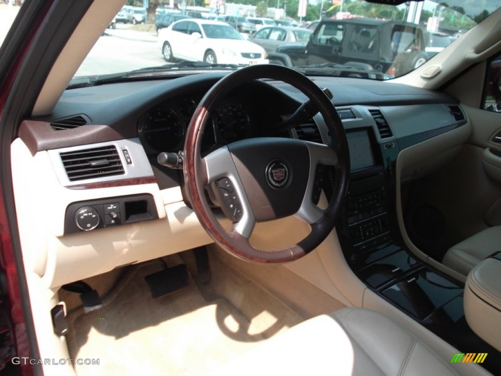 2008 Escalade EXT AWD - Sonoma Red / Cocoa/Light Cashmere photo #16