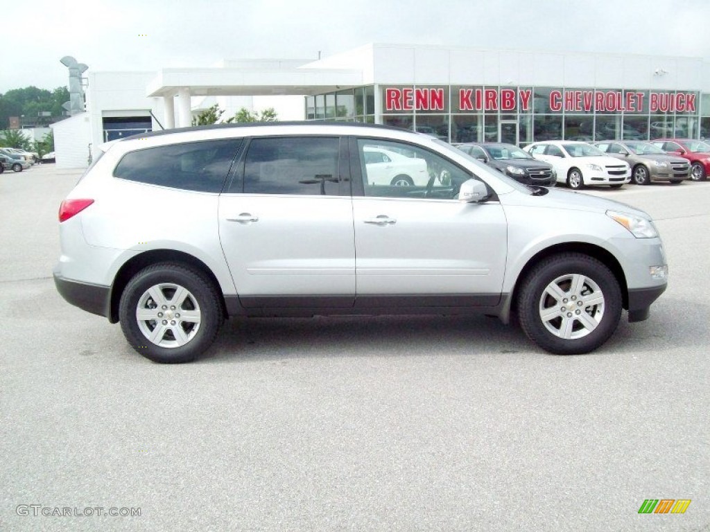 2012 Traverse LT - Silver Ice Metallic / Ebony photo #3