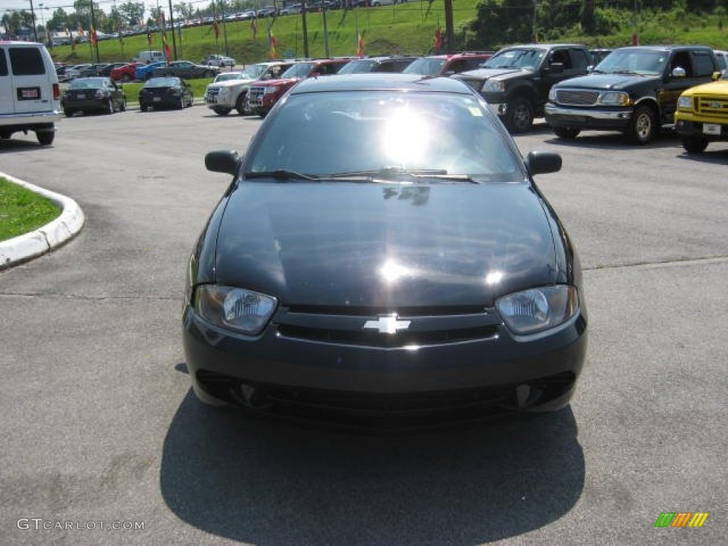 2004 Cavalier LS Sedan - Black / Graphite photo #3