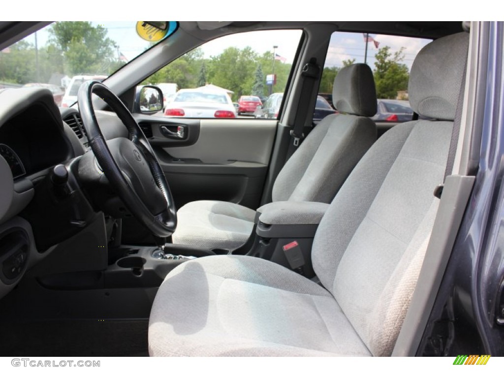 Gray Interior 2005 Hyundai Santa Fe GLS 4WD Photo #65690565